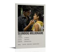 HGTERRGTJ Slumdog Millionaire Poster Canvas Cover Wall Art Print Aesthetic Poster Art Painting for Room 20x30inch(50x75cm) Frame-style