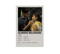 HGTERRGTJ Slumdog Millionaire Poster Canvas Cover Wall Art Print Aesthetic Poster Art Painting for Room 08x12inch(20x30cm) Unframe-style