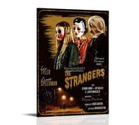 HGTERRGTJ The Strangers Poster Canvas Cover Wall Art Print Aesthetic Poster Art Painting for Room 08x12inch(20x30cm) Frame-style