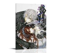 HGTERRGTJ Vampire Knight Guilty Poster Canvas Cover Wall Art Print Aesthetic Poster Art Painting for Room 08x12inch(20x30cm) Frame-style