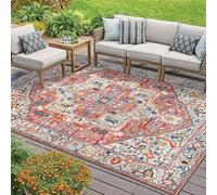 HGTRH Outdoor Rug Patio Rug, Outdoor Carpet for Patio Various Sizes, Crystal Velvet Fabric Outside Rug Not Hide Dust, Thickened Wear-Resistant And Washable Picnic Rug Mat, with No Skid Bottom