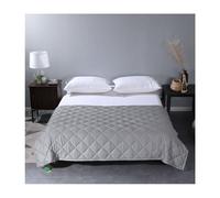 HGTRH Weighted Blanket for Adults, Single Double Heavy Blanket with Fibre Fabric Premium Glass Bead All-season Even Weight Distribution for Bed Sofa Silver Grey 120x180cm 6.8kg