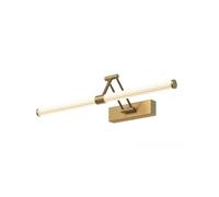 HGTYDV2 LED Bathroom Vanity Light Bar 360° Full Lighting Gold Bathroom Light Fixture Over Mirror Angle Adjustable Wall Lamp 4000k Modern Picture Lighting Sconce for Living Room