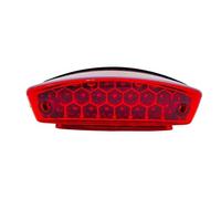 hgudyr Stop Rear Tail Light Universal Motorcycle Brake Tail Lights LED License Plate Rear Stop Indicator