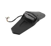 hgudyr Stop Rear Tail Light Universal Motorcycle Tail Light Rear LED Taillight Brake Stop License Plate Lamp