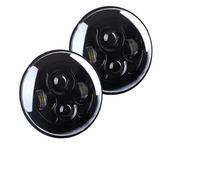 Hguvsjd Car HeadLight Assembly For Land For Rover For Defender 90 110 Car LED Lights Kit Front Rear Signal Indicator Lamp Stop Fog Reversing Light / 7Inch Headlamp Car Lights(2pc Headlight a)