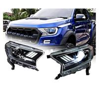 Hguvsjd Car HeadLight Assembly For Ranger LED Headlight 2016-2021 Headlights DRL Turn Signal High Beam Angel Eye Projector Lens Headlamp Car Lights(Left)