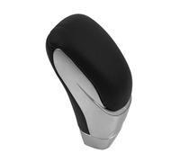 Hguvsjd Car Shift Gear Knob for Mitsubishi for Outlander Ex 2011-2016 2012 2013 2014 2015 Automatic Leather Gearbox Handle Ball Gear Shift Knob Transmission Shifter Lever(Black Matte)