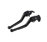 Hguvsjd for CB1000 CB1100 CB1300 for CBF1000 for CBF1000A Motorcycle Long&Short Brake Clutch Levers Handle Motorcycle Brake Lever(Long All Black)