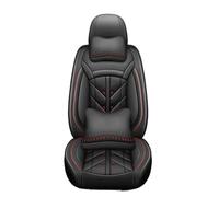 Hguvsjd Seat Cover For Toyota For Corolla For Yaris For Prius For Vios For Kluger For Sequoia For Rush For Avalon PU Leather Seat Cover(B Black 5 Seat)
