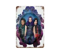 HGUXXURB Descendants of Film Art PostersWall Decor Art Metal Tin Poster Modern Bar Decorations30x20cm