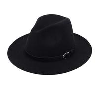 Hgvcfcv Classic British Fedora Hat Men Women Imitation Woolen Winter Felt Hats Fashion Jazz Hat