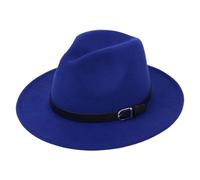 Hgvcfcv Classic British Fedora Hat Men Women Imitation Woolen Winter Felt Hats Fashion Jazz Hat