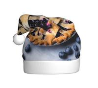 Hgvcse Christmas Santa Blueberry Pie 01 Hats Adult Elf Funny Hilarious Festive Party Dressup Celebrate Winter Decor