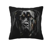 Hgvcse Rottweiler Wallpaper Christmas Pillow Covers Standard Chair Cushions Floor Pillows Queen Bedding