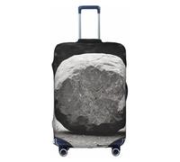 Hgvcse Travel Grey Zen Stones Picture Luggage Cover Suitcase Protector 18-32 Inch Luggage Vacation Accessory Essentials, White, X-Large, White, X-Large