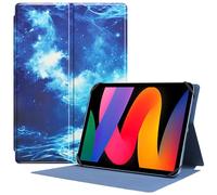 HGWALP Ultra Slim Universal 9"-11" inch Tablet Case, Stand Folio Case Protective Cover for 9" 9.7" 10" 10.1" 10.5" 11" Tablet with Multiple Viewing Angles and Camera Hole Design-Blue Sky