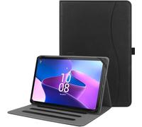 HGWALP Universal 9",9.7",10.1",10.2",10.5",10.9",11" inch Tablet Case,Multi-Viewing Angels Stand Folio Case Cover with Handstrap for for iPad, Samsung,Other 9-11 inch Tablet,Black