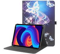 HGWALP Universal 9",9.7",10.1",10.2",10.5",10.9",11" Tablet Case,Protective Cover Stand Folio Case for 9-11 Inch Tablet,Tablet Case Cover with Pen Holder for iPad, Samsung, Other Tablet-PLBF