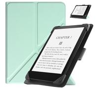 HGWALP Universal Case for 6.8 Inch 7 Inch eReaders, Slim PU Folio Case Cover with Stand Compatible with 6.8 Inch 7 Inch Kindle Paperwhite/Kobo/Voyaga/Lenovo/Sony E-Readers-Green