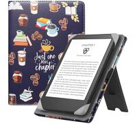 HGWALP Universal Stand Case for 6/6.8/7 inch paperwhite,Premium PU Leather Stand Cover with Handstrap Compatible with All 6" 6.8" 7" Kindle Paperwhite/Colorsoft/Kobo/Pocketook/Sony eReaders-JOMC