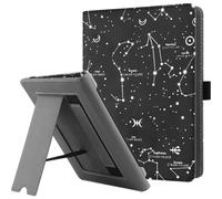 HGWALP Universal Stand Case for 6/6.8/7 inch paperwhite, PU Leather Stand Cover with Handstrap Compatible with All 6" 6.8" 7" Kindle Paperwhite/Colorsoft/Kobo/Pocketook/Sony eReaders-Constellation