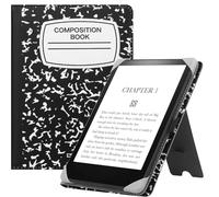 HGWALP Universal Stand Case for 6/6.8/7 inch paperwhite, PU Leather Stand Cover with Handstrap Compatible with All 6" 6.8" 7" Kindle Paperwhite/Colorsoft/Kobo/Pocketook/Sony eReaders-Composition Book