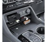 HGWEI 2pcs Center Console Organizer Compatible with Honda Pilot 2023-2025/2026 Passport Interior Accessories, Middle Glove Box Hidden Armrest Drawer Gear Shift Storage Tray (Not for Ridgeline)