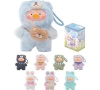 HGWOPGASD 1PC 3D Lulu The Piggy Plush Toy Series Plush Dolls Blind Box Cute Figures Collectible Toys Birthday Gifts A03