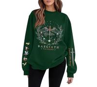 HGWOPGASD Basgiath War College Sweatshirt, Fourth Wing Book Dragon Rider Rebecca Sweater, Bookish Sweatshirt