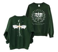 HGWOPGASD Basgiath War College Sweatshirt - Fourth Wing Book Dragon Rider Violet Sorrengail Sweater X-Large 02-Dark Green