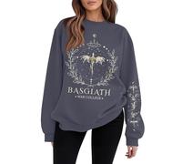 HGWOPGASD Book Related Sweatshirts 4Th Wing Book Series Books And Coffee Sweatshirt Womens Lover Sweatshirt Basquiat War College Hoodies 4Th Wing Book Series Book Lover Sweatshirts Reading Hoodies