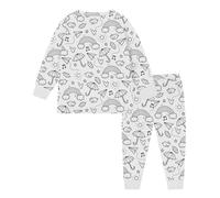 HGWOPGASD Girls 2 Piece Pajama Set Bamboo Kids Pajama Diy Coloring Pajamas Coloring Pajamas For Kids Little Girl Pajamas Kids Colorable Pajamas Pajamas Kid Unisex Pjs Set Diy Hand Painted Kid Diy