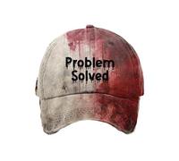 HGWOPGASD Halloween Hats Bloody Halloween Hat I’M Fine Bloody Cap Im Fine Baseball Cap Im Fine Hat Halloween Hats Bloody Cap Funny Hat I'm Fine Ball Cap Its Fine Im Fine Baseball Cap Halloweenhat