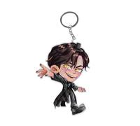 HGWOPGASD Merch Kpop Demon Hunters Film Keychain Acrylic Pendant Game Peripheral Bag Car Hanging Pendant A04