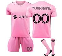 HGWOPGASD Personalised 25/26 Football Kit Kid Barca Football Football Kits for Boys Home and Away Football Shirts Jersey Boys Football Kits Football Kit for Kids Barca Kit Barca Jersey A07