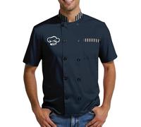 HGWOPGASD Top Chef Beauty Uniforms Chef Clothes Chef Coat Chef Uniform Men Mens Chef Uniform White Coat Chef Jacket Long Sleeve Top Chef Whites Mens Chef Outfit Adult Black Jacket Chef Jacket Chefs