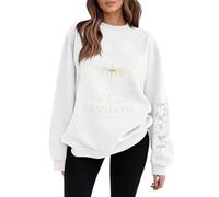 HGWOPGASD Velaris Book Lover Shirt Book Sweaters For Women Forth Wing Moon Shirt Women Mystic Moon And Sun Sweatshirt Long Sleeve Oversized Vintage T Shirt Acotar Hoodies For Women Fourth Wing Series
