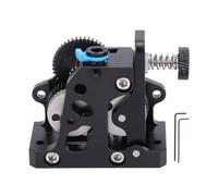 HGX Extruder Kit Hardened Steel Reduction Gear Hotend All Metal HGX Extruder High Speed Printing for 3D Printer CR10 Ender 3 CR6 (Black)