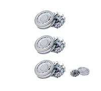 HGXLOWUA 3pcs Replacement V-Track Precision PRO Shaving Heads, Compatible For Philips, SH90/62 S8950 S9031 S9311 S8980 SW9700 SW6700 (S9xxx) Shaver