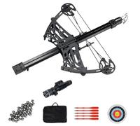 HGXYRZZ 45lbs Ball Compound Bow Rapid Bow Shooter Launcher Arrows Balls Archery (No Battery)
