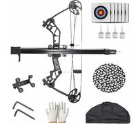 HGXYRZZ Ball Bearing Bow, Compound Bow Set 40-70lbs Adjustable Rapid Shooter Launcher,Composite Pulley with Continuous Shooting