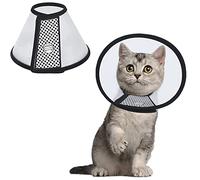 HGYBXWCA Elizabeth Collar Recovery Collar, Pet Supplies, Nursing Care, Postoperative Wear, Lightweight, Soft Type, Adjustable, Suitable for Four Seasons, Breathable, Wound Protection, Prevents Licking