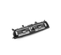 HGYFS5 Air AC Vent Outlet For BMW 5 For Series F10 520 521 523 525 528 530 Carbon Fiber Chrome Front Rear Air Conditioning AC Vent Grille Outlet Cover Car Air AC Vent(Middle)