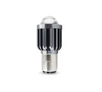 HGYFS5 Motorcycle Headlamp Motorcycle Headlight LED Headlight Adopts Extra Thick Full Profile Aluminum Heat Dissipation 3570 High Brightness H6 H4 Headlights(H6 white plus white)