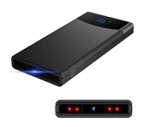 HGYGHO 64GB Mini Camera, 10000mAh Powerbank Small Video Camera HD 1080P Portable Micro Surveillance Cameras, Mini Security Camera with Night Vision & Gravity Sensor for Home