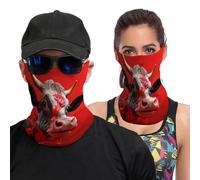 hgyujh Facescarf Unisex Funny Animals Printed Headscarf Face Mask Cycling Mask Neck Cover Mask for Men And Women Multifunctional Headwear Outdoor