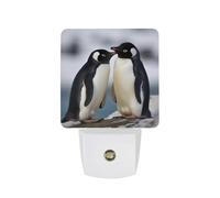 hgyujh Night Lights Plug Into I Love Penguins Printed Wall Nightlight Dusk to Dawn Night Lamp for Stairway Hallway Bedroom