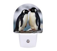 hgyujh Night Lights Plug Into I Love Penguins Printed Wall Nightlight Dusk to Dawn Night Lamp for Stairway Hallway Bedroom