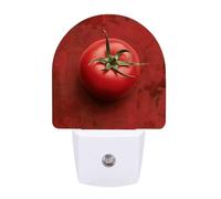 hgyujh Night Lights Plug Into Tomatoes on The Wall Printed Wall Nightlight Dusk to Dawn Night Lamp for Stairway Hallway Bedroom